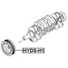 Шкив коленвала FEBEST HYDS-H1