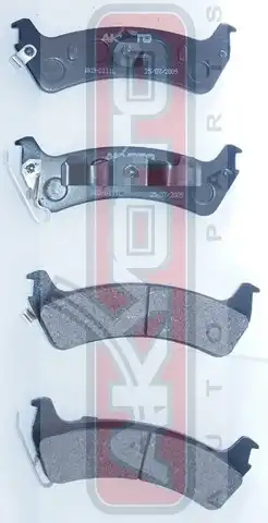 Тормозные колодки дисковые AKYOTO AKD-0111
