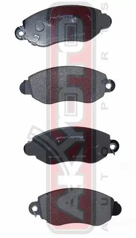 Тормозные колодки дисковые AKYOTO AKD-0164