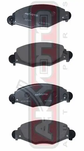 Тормозные колодки дисковые AKYOTO AKD-0184