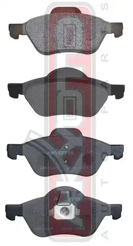 Тормозные колодки дисковые AKYOTO AKD-0204