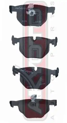 Тормозные колодки дисковые AKYOTO AKD-0228