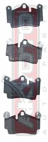 Тормозные колодки дисковые AKYOTO AKD-0347