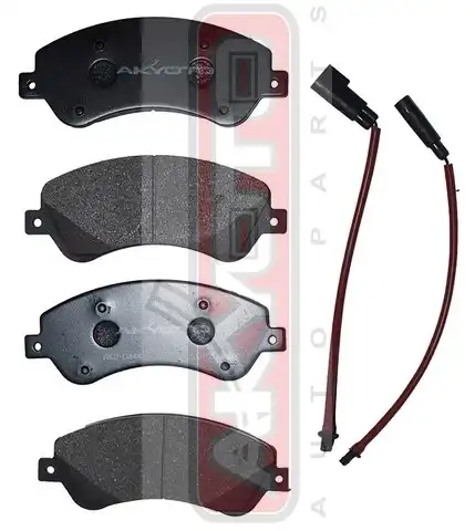 Тормозные колодки дисковые AKYOTO AKD-0444