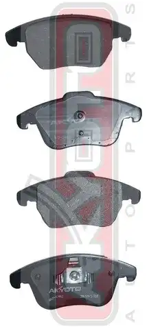 Тормозные колодки дисковые AKYOTO AKD-0462