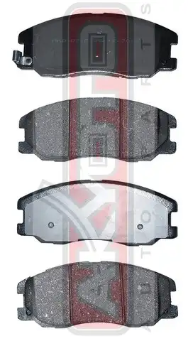 Тормозные колодки дисковые AKYOTO AKD-0715