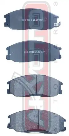 Тормозные колодки дисковые AKYOTO AKD-0825