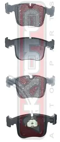 Тормозные колодки дисковые AKYOTO AKD-1027