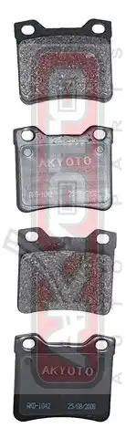Тормозные колодки дисковые AKYOTO AKD-1042