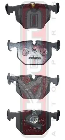Тормозные колодки дисковые AKYOTO AKD-1045