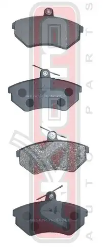 Тормозные колодки дисковые AKYOTO AKD-1052