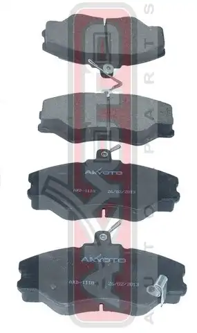 Тормозные колодки дисковые AKYOTO AKD-1118