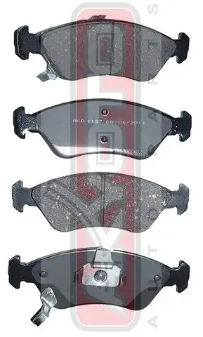 Тормозные колодки дисковые AKYOTO AKD-1127
