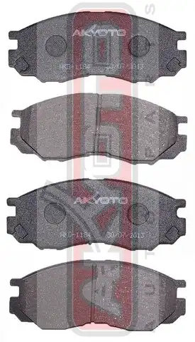 Тормозные колодки дисковые AKYOTO AKD-1184