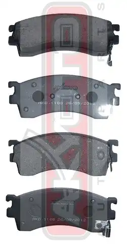 Тормозные колодки дисковые AKYOTO AKD-1188