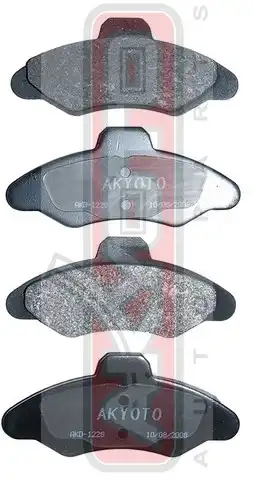 Тормозные колодки дисковые AKYOTO AKD-1228