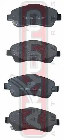 Тормозные колодки дисковые AKYOTO AKD-1233