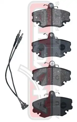 Тормозные колодки дисковые AKYOTO AKD-1251