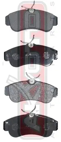 Тормозные колодки дисковые AKYOTO AKD-1265