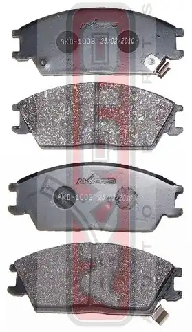 Тормозные колодки дисковые AKYOTO AKD-1271
