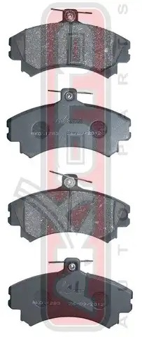 Тормозные колодки дисковые AKYOTO AKD-1283