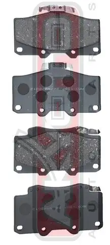 Тормозные колодки дисковые AKYOTO AKD-1387