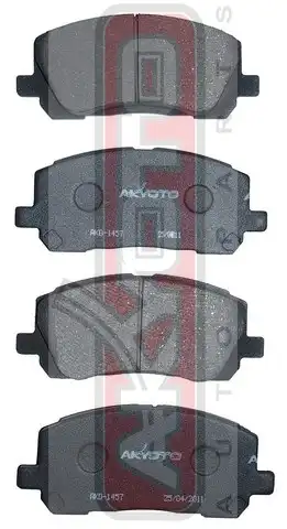 Тормозные колодки дисковые AKYOTO AKD-1457