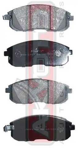 Тормозные колодки дисковые AKYOTO AKD-2162