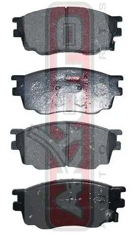 Тормозные колодки дисковые AKYOTO AKD-5483