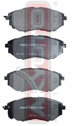 Тормозные колодки дисковые AKYOTO AKD-7499