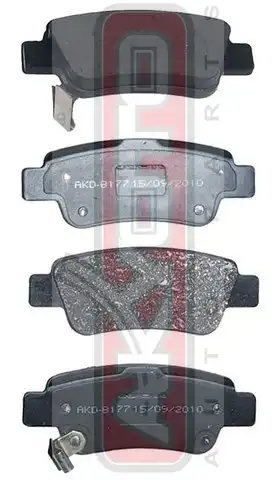 Тормозные колодки дисковые AKYOTO AKD-8177