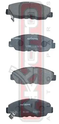 Тормозные колодки дисковые AKYOTO AKD-8484