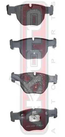 Тормозные колодки дисковые AKYOTO AKDC-0334