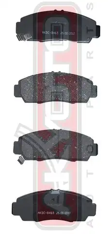 Тормозные колодки дисковые AKYOTO AKDC-8465