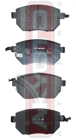 Тормозные колодки дисковые AKYOTO AKD-CA093