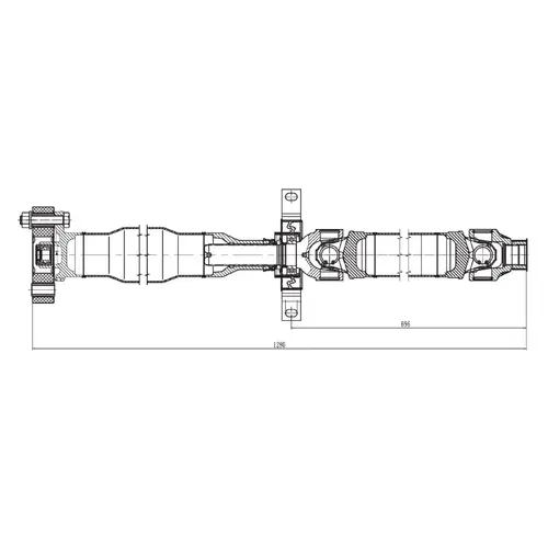 Карданный вал TRIALLI CD 2608