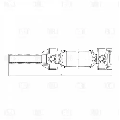 Карданный вал TRIALLI CD 2206