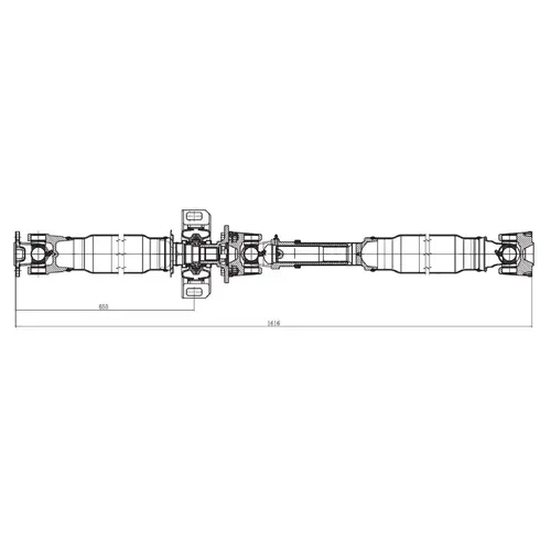 Карданный вал TRIALLI CD 5010