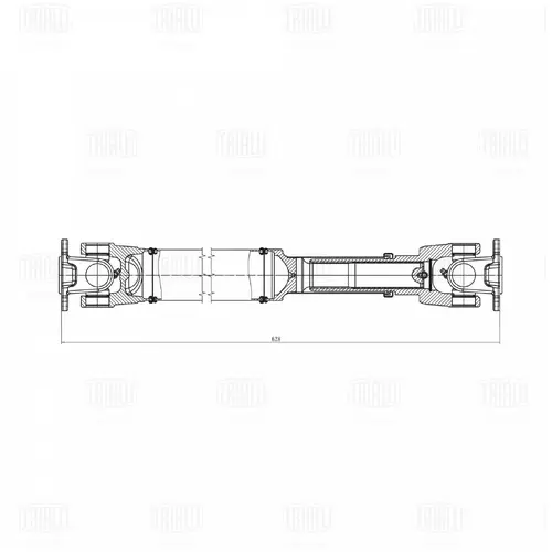 Карданный вал TRIALLI CD 5009