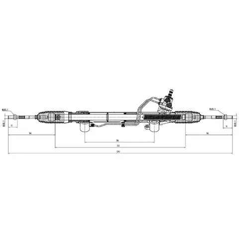 Рулевая рейка TRIALLI CRS 1937