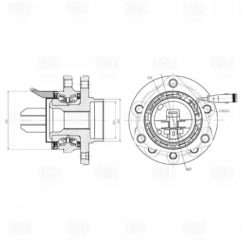 Ступица TRIALLI MR 2141
