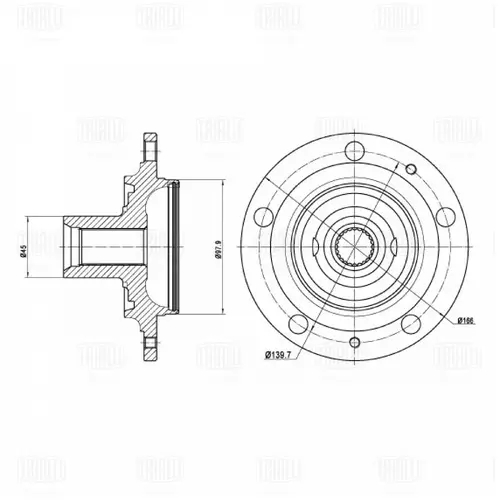 Ступица TRIALLI MR 0131