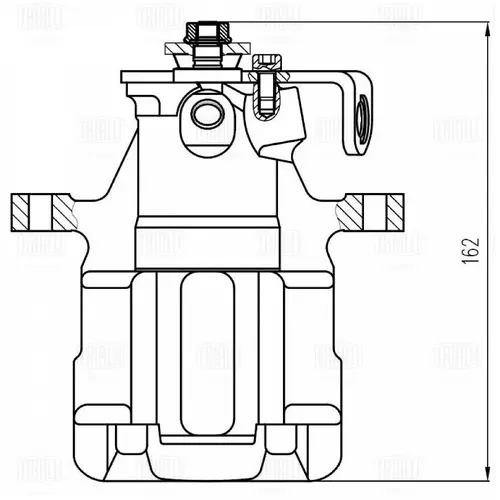 Суппорт тормозной TRIALLI CF 800734