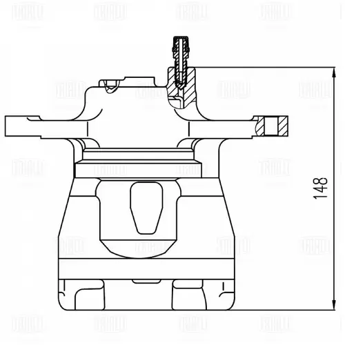 Суппорт тормозной TRIALLI CF 800710