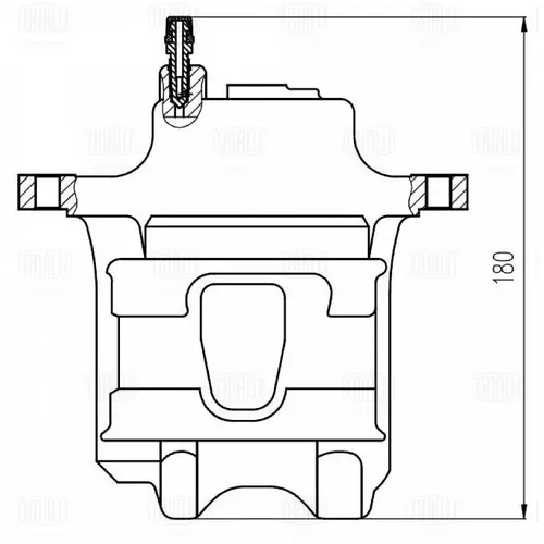 Суппорт тормозной TRIALLI CF 800715