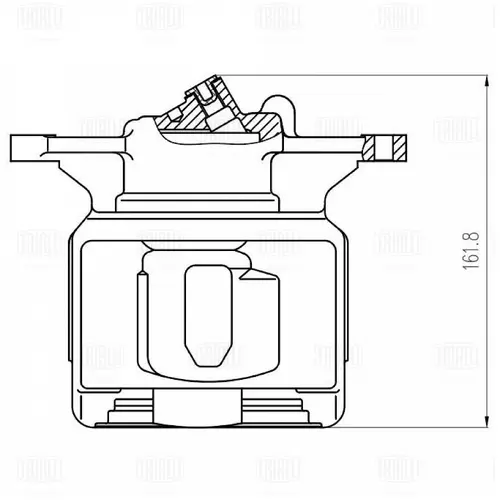 Суппорт тормозной TRIALLI CF 800731