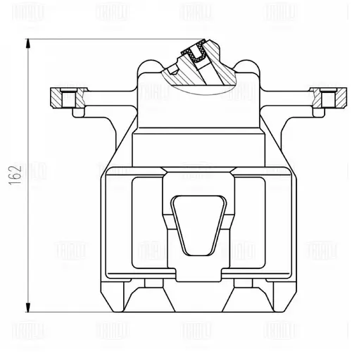 Суппорт тормозной TRIALLI CF 800755
