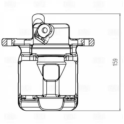 Суппорт тормозной TRIALLI CF 800712