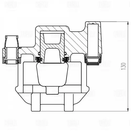 Суппорт тормозной TRIALLI CF 800722