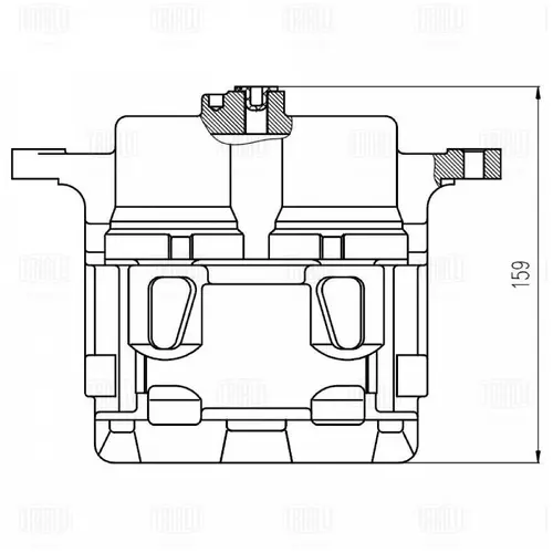 Суппорт тормозной TRIALLI CF 800728